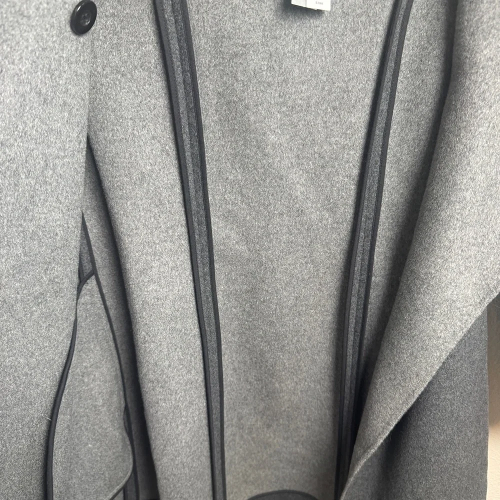 Wool Blend Coat by Dylan Grey Size Small - Picture 11 of 16
